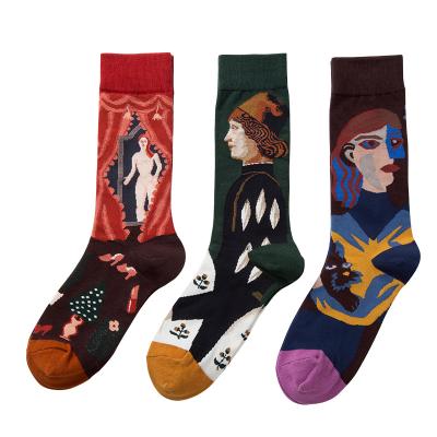 China Sporty women's tube socks Autumn And Winter New French fashion socks women socks 2021 hot sale for sale