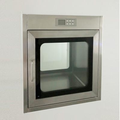 China Material Transfer Cleanroom Pass Through Dynamic Chamber Pass Box for sale