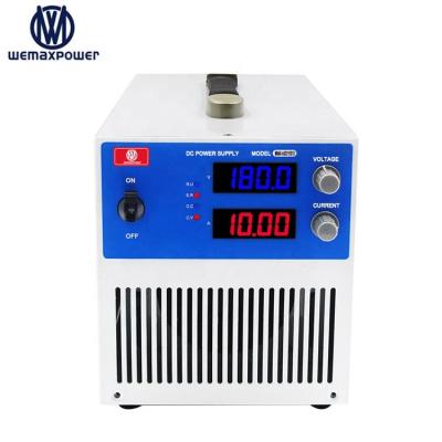 China Electric Power System.etc Adjustable Voltage Constant Current Stabilized DC Switching 10a 180v DC Power Supply for sale