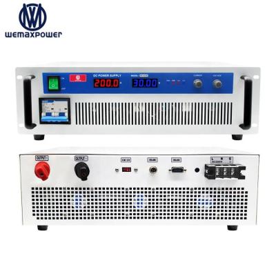 China DC System/Lab/Battery Deposits/Load Motor/Mode 12V 500A&15V 400A&20V 300A&24V 250A&25V 240A Lab WEMAXPOWER Switching & 30V 200A&40V150A&48V125A 6000W Variable DC Power Supply for sale