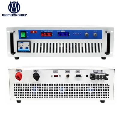 China DC System/Lab/Battery Fields/Load Motor/Lab 12Kw Switching 60V 200A & 75V160A &80V 150A &96V 125A &100V 120A &120V 100A &125V 96A &150V 80A Variable Output DC Power Supply for sale