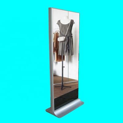 China 43 Inch Indoor Floor Standing Mirror LCD Display Screen , Mirror Display Smart Touch for sale