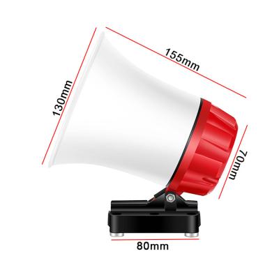 China PORTABLE hot sale portable rechargeable megaphone loudspeaker high quality megaphone with battery for sale