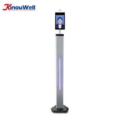 China Body Temperature Detection Face Recognition, Face To Identify Temperature Detection Kiosk, Body Temperature Detection Camera LCD Display 8.0 Inch IPS LCD Screen for sale