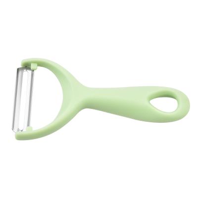 China Sustainable Home and Kitchen Instrument Cheap Price Stainless Steel PP Handle Vegetable Peeler Fruit Peeler for sale