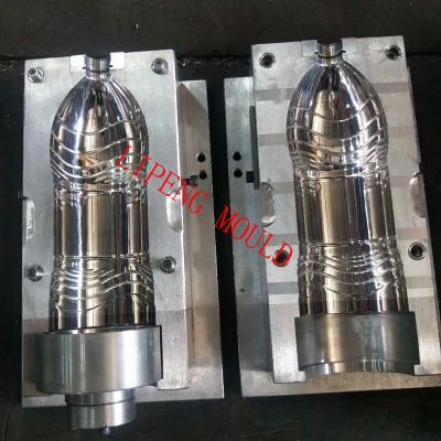 China Semi-automatic Beverage Soda Household Product Mold Pet Bottle Plastic Blow Mold for sale