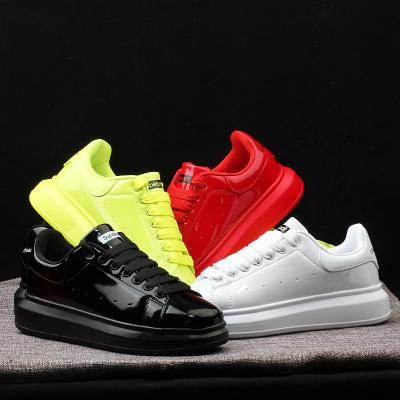 China Fashion Trend Brand Low Top Platform Shoes For Man And Woman Thick Sole Sport Shoes White Black MQ Casual Sneakers for sale