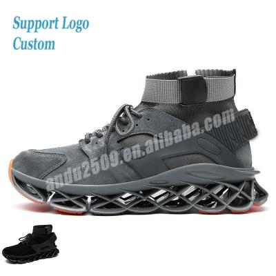 China Fashion\Comfortable\Durable\Breathable Custom Blade Shoes For Mens Sneakers Light Weight Shoes Outdoor Running Walking Shoes for sale