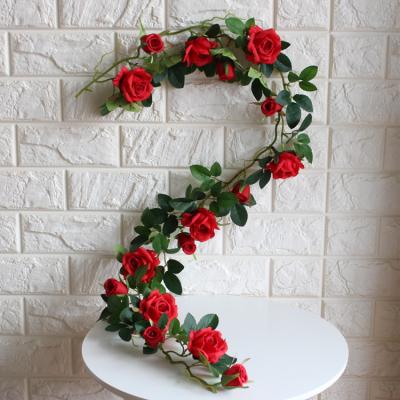 China Modern Rose Artificial Rose from UK Violet Wholesale White Vine Red with Petals for sale