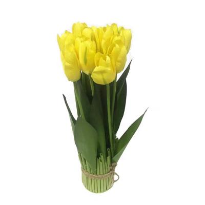 China Luxury Factory Artificial Flower Tulip For Home Decor Silk Wholesale High Quality Flower for sale