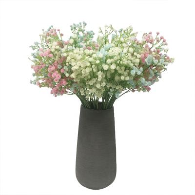 China Exclusively Artificial Plastic Gypsophila Baby's Breath Flower Home Decoration Wedding Bouquet Decoration Flower for sale