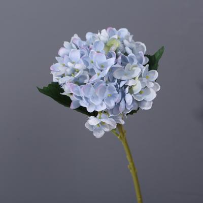 China Decorative Hydrangea Modern Wedding Artificial Flowers Home Wholesale for sale