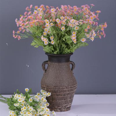 China Modern Cheap Wholesale Artificial Colorful Chamomile Flower for sale