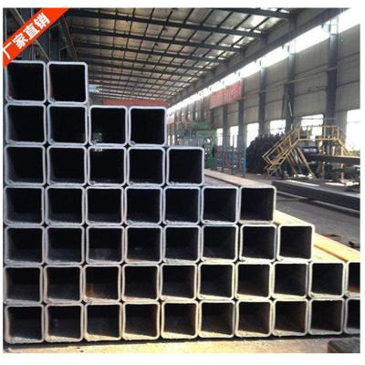 China Structural Pipe MS ERW Mild Steel / Rhs / Hot Rolled Black Welded Structural Hollow Shs Steel Pipe / Square Section Shape Tube for sale