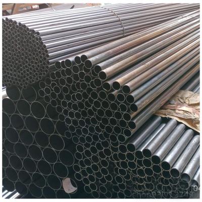 China Structural Pipe Factory ASTM A53 ERW Black Cardboard Steel Pipe Round MS Welded Pipe Square Hot Rolled Tube For Construction for sale