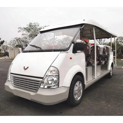 China Promotional Discounted Factory Products 300AH Lithium 11 Seats Mini Electric Touring Bus for sale