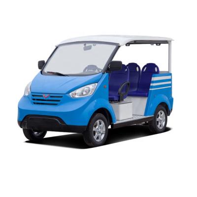 China Tourist Spot New Energy Electric Four Wheel Vehicles Big Sightseeing Amusement Park Car for sale