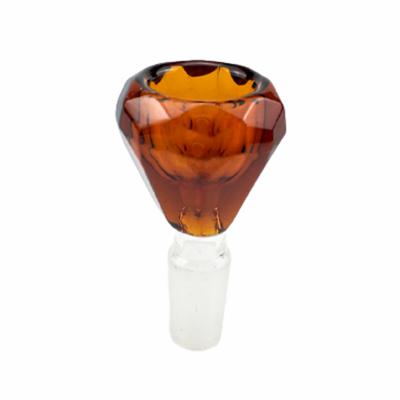 China Easy To Clean Decorative Craft Glass Bowl Supplies Handmade Holder Glass Bottle Funnel Bowl, 14 mm for sale