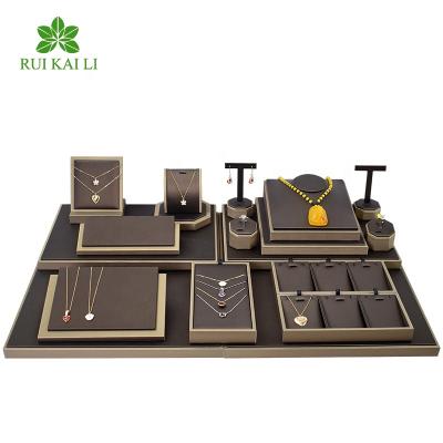 China Jewelry RuiKaiLi Jewelry Display Props , Necklace / Ring / Pendant Tray Jewelry Display Stand for sale