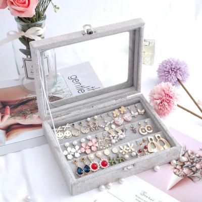 China Fresh Flower Packaging Wholesale Jewelry Pendant Tray Necklace Display Trays Luxury RuiKaiLi Wooden Jewelry Display Tray For Jewelry for sale