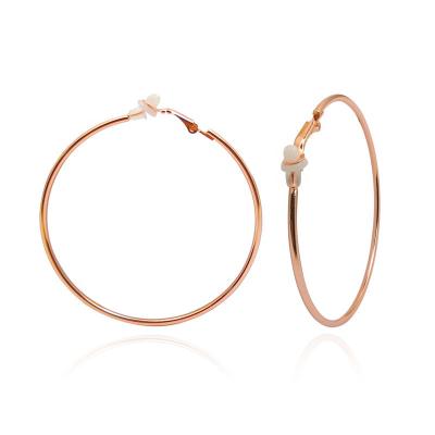 China BOHEMIA RuiKaiLi factory wholesale female circle earrings, fashion trend without pierced earrings for sale