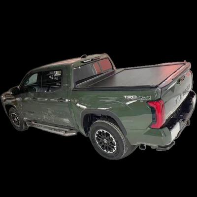 China Easy Fit Aluminum Retractable Electric Truck Bed Tonneau Cover Roll Flap Cover For TOYOTA-TUNDRA for sale