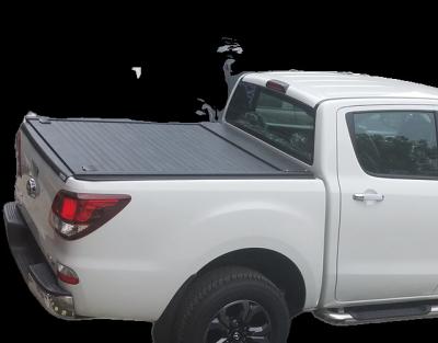 China Easy Fit Aluminum Hard Folding Pickup Truck Bed Cover Tonneau Cover For MAZDA BT50 2012 for sale