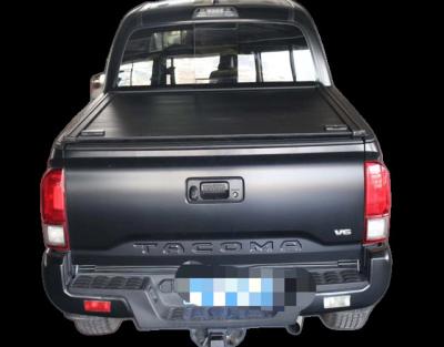 China Waterproof Retractable Tonneau Cover Easy Fit Pickup Roller Lid Flap For 2016+ TOYOTA TACOMA for sale