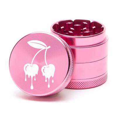 China CNC Sharp Teeth Teeth Creative Unique Fresh Fancy Accessories Cute Decorative Smoking Dry Herb Diamond Grinder Tobacco Grinder for sale