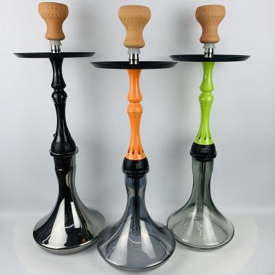 China Multicolor Eco-friendly Alpha Hookah Parts Nargile Accessories Model K Shisha Matte Hookah Removable Diffuser Adsorption for sale