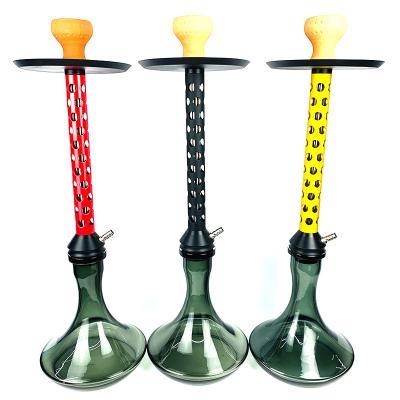 China 2021Hot Eco-Friendly Selling High Quality Aluminum Shisha Bodo Hookah Sheesha Russia Hookah for sale