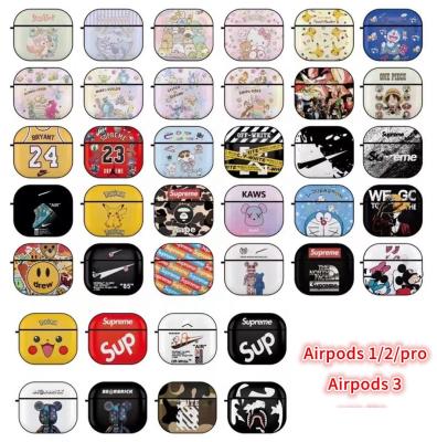 China For AirPods Earphone Fashion Brand Gna Bell Apple GEN 3 1 pro AirPods Case Silicone Designer Cute 3D Cartoon Luxury Earphone Protector for sale