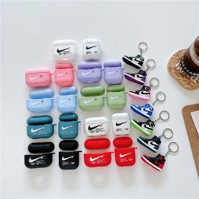 China For Sport Earphone 2022 Shoes Earphone Case For AirPods Case With Niken Shoe For Air Pods 1 Air 2 3 Case Airpods Pro Jordanly Shoes for sale