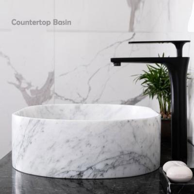 China Modern Beige Bathroom Vanity Sink Oval Countertop Basin, Rectangular Face Basin Countertops Basin, Round Granite Countertops Basin Sink for sale