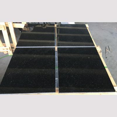 China Modern Restaurant Carpet Black Galaxy Granite Price,Cheap Absolute Black Granite Slab,Flamed Black Stone From China Xiamen Granite Tiles for sale