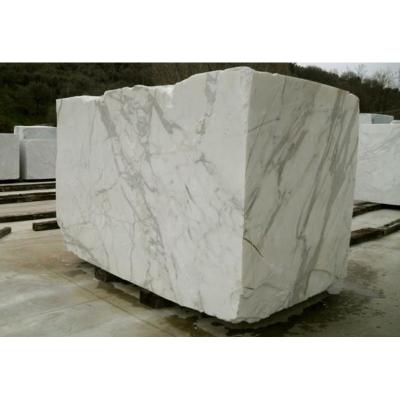 China Modern Italian White Carrara Marble Blocks, Turkish Rough Marble and Granite Block Saw Cube, Oman White Greek Marble Blocks Stone Price for sale