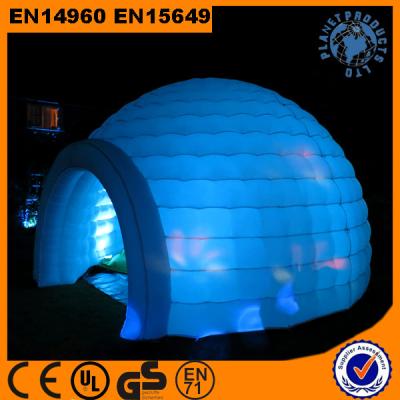 China Commercial Round Shape Inflatable Event Tents / Inflatable Dome Tents for sale