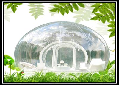 China Wearproof Inflatable Bubble House with Plato High Transparent Material for sale