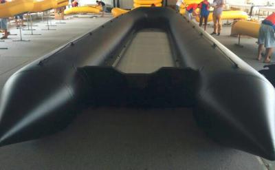 China Black PVC Inflatable Boat for sale