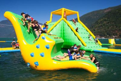 China Interesting Inflatable Water Rocker Inflatable Backyard Water Park for sale