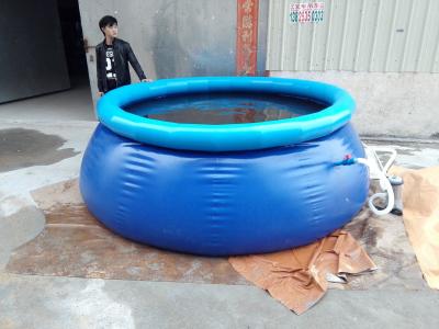 China Safe Round Inflatable Swimming Pools , Deep Inflatable Water Pool for sale