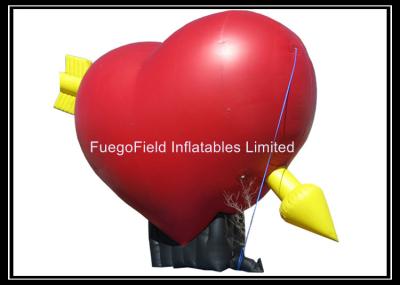 China Heart Shaped Inflatable Advertising Products for Valentine's Day for sale