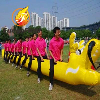 China Fashionable Enhanced Inflatable Banana Boat / Long Water Boat for sale