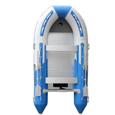 China Durable Siliver 8 Person PVC Inflatable Boat With Ce UL Certificated for sale