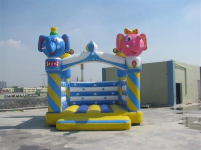 China Waterproof Colorful Giant Inflatable Bounce Houses Fire Retardant for sale