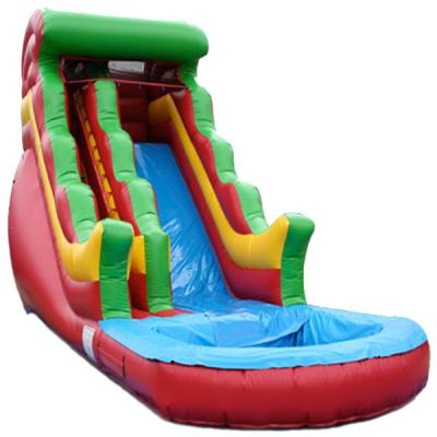 China Fashionable Kids Backyard Inflatable Water Slide With Digital Print for sale