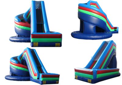 China PVC Coated Fabric Large Commercial Inflatable Slides For Indoor for sale