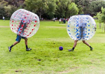 China Adult or Children Bubble Soccer Football , Fun inflatable sports balls for sale