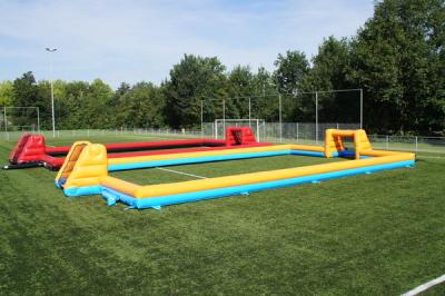 China Convenient to carry inflatable soccer field / PVC inflatable soccer field for games for sale