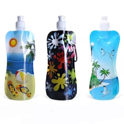 China Guanhui Wholesale Custom Moisture Proof Liquid Pouch Spout Bags Baby Food Packaging Squeeze Pouch Drink Packaging Bag for sale